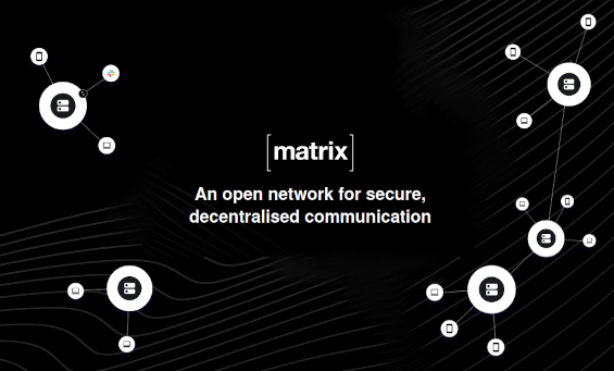 Illustration de la libre fédération au sein du réseau Matrix.
